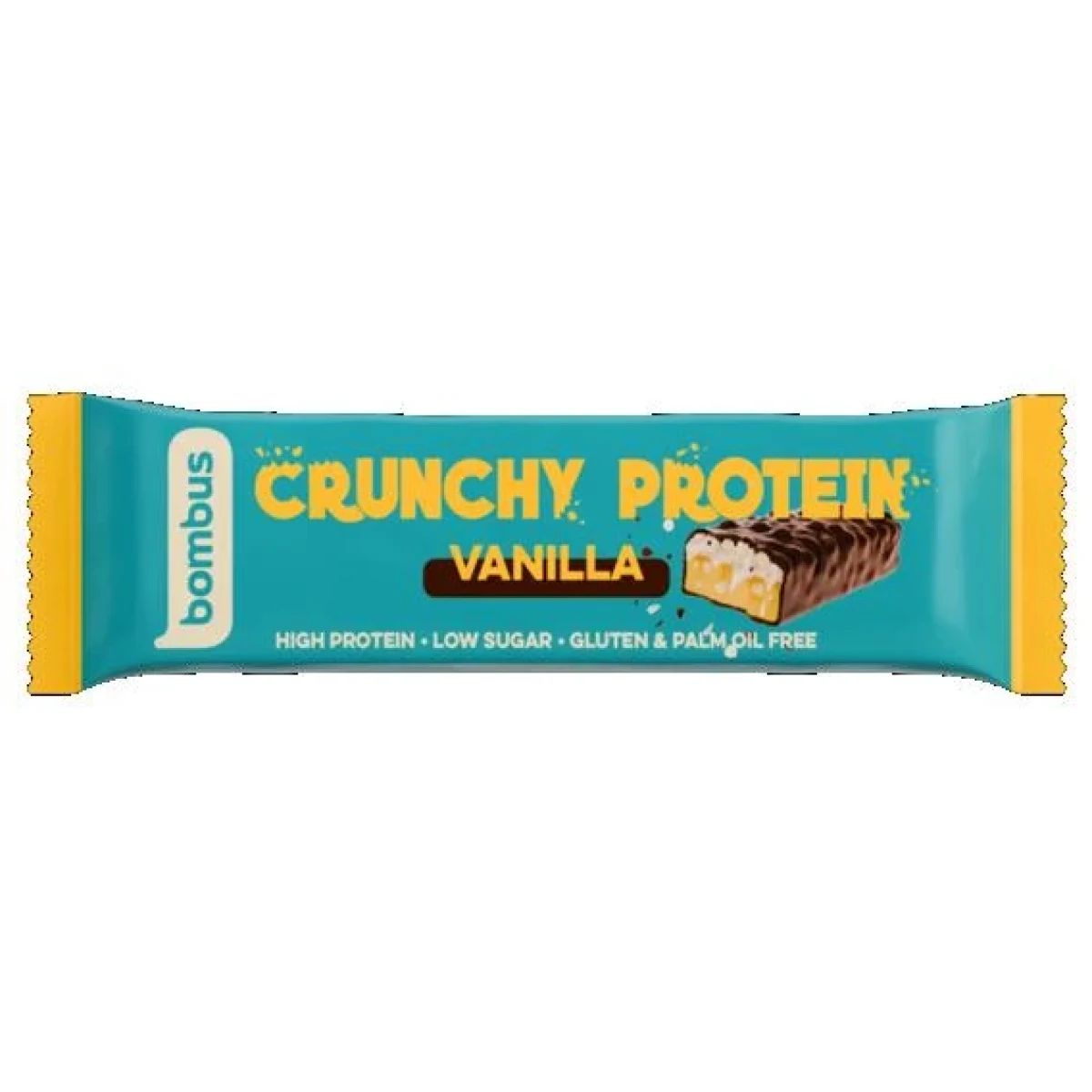 Bombus Crunchy protein 50g - Příchuť: Malina · záber 1