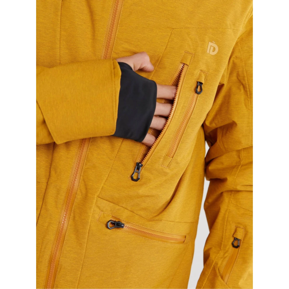 Pánska lyžiarska bunda FUNDANGO Decatur Jacket-261-mango melange · záber 4