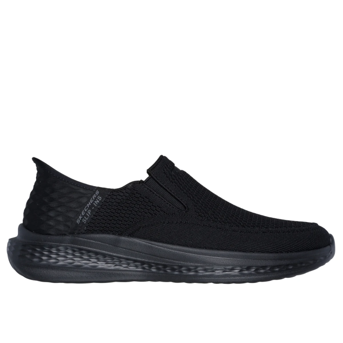 Pánská rekreační obuv SKECHERS Slade Deacon Slip-Ins M black black · záber 3