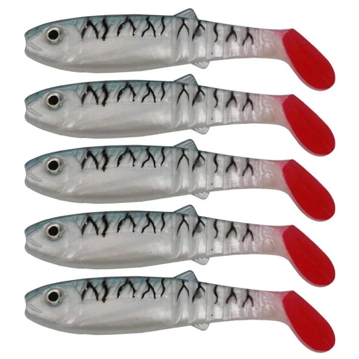 Merco Rubber Bait 08 gumové nástrahy 5 ks · záber 1