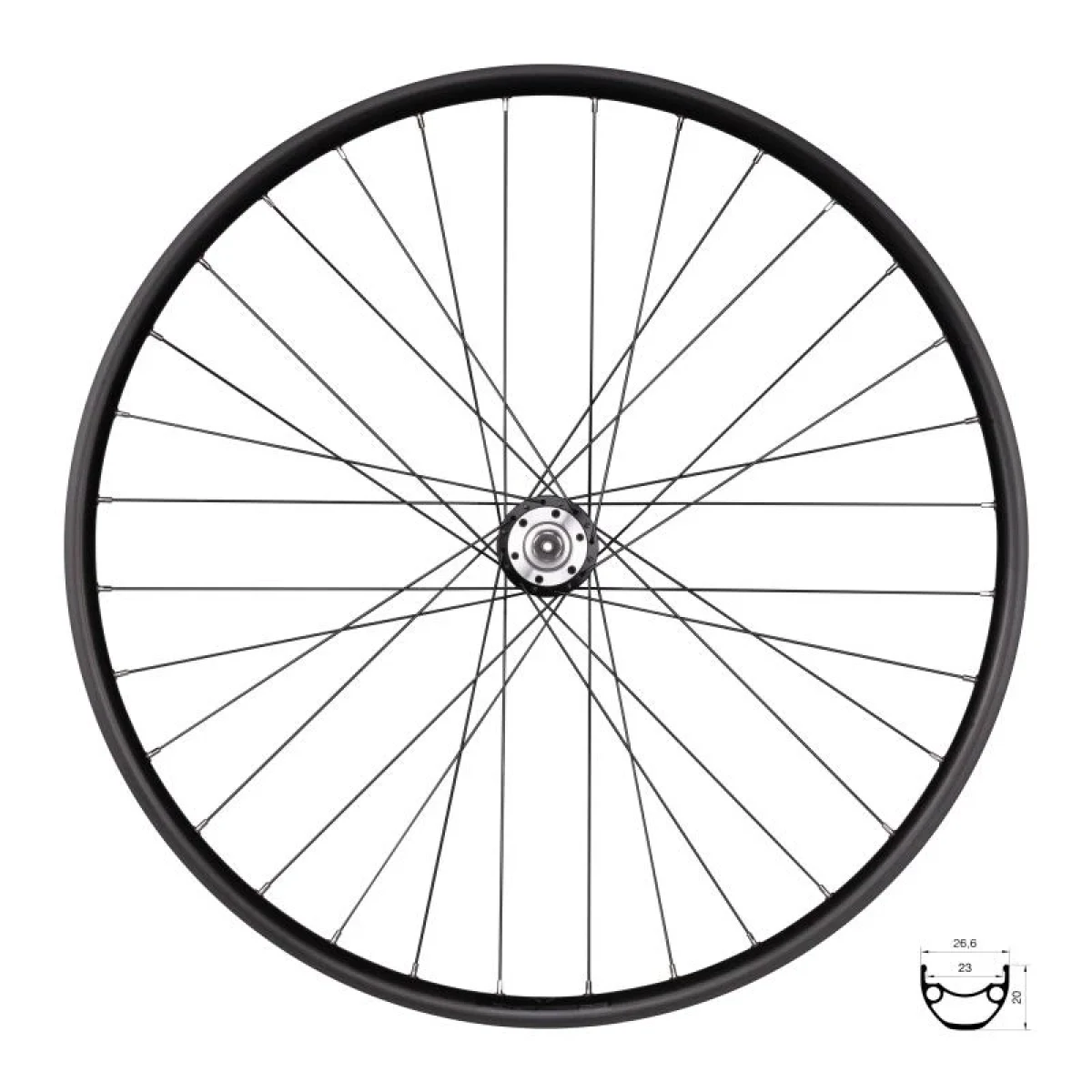 Force Kolo přední XC DISC 622x23 F804340-6d 32d · záber 1