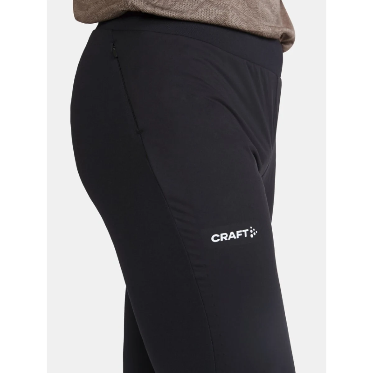Pánske bežecké nohavice CRAFT ADV ESSENCE WARM WIND TIGHTS 2 M-999000-Black · záber 5