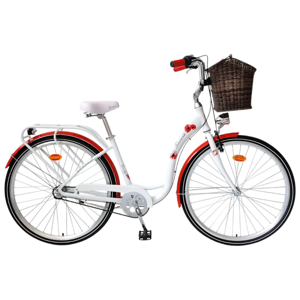 Saveno Bridget 28" - model 2025 biela - M (17", 160-180 cm) · záber 1