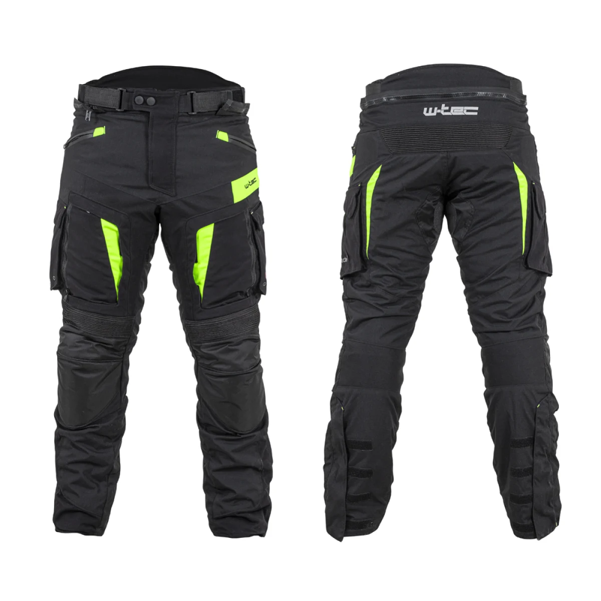 Moto nohavice W-TEC Aircross Farba čierno-zlatá, · záber 5