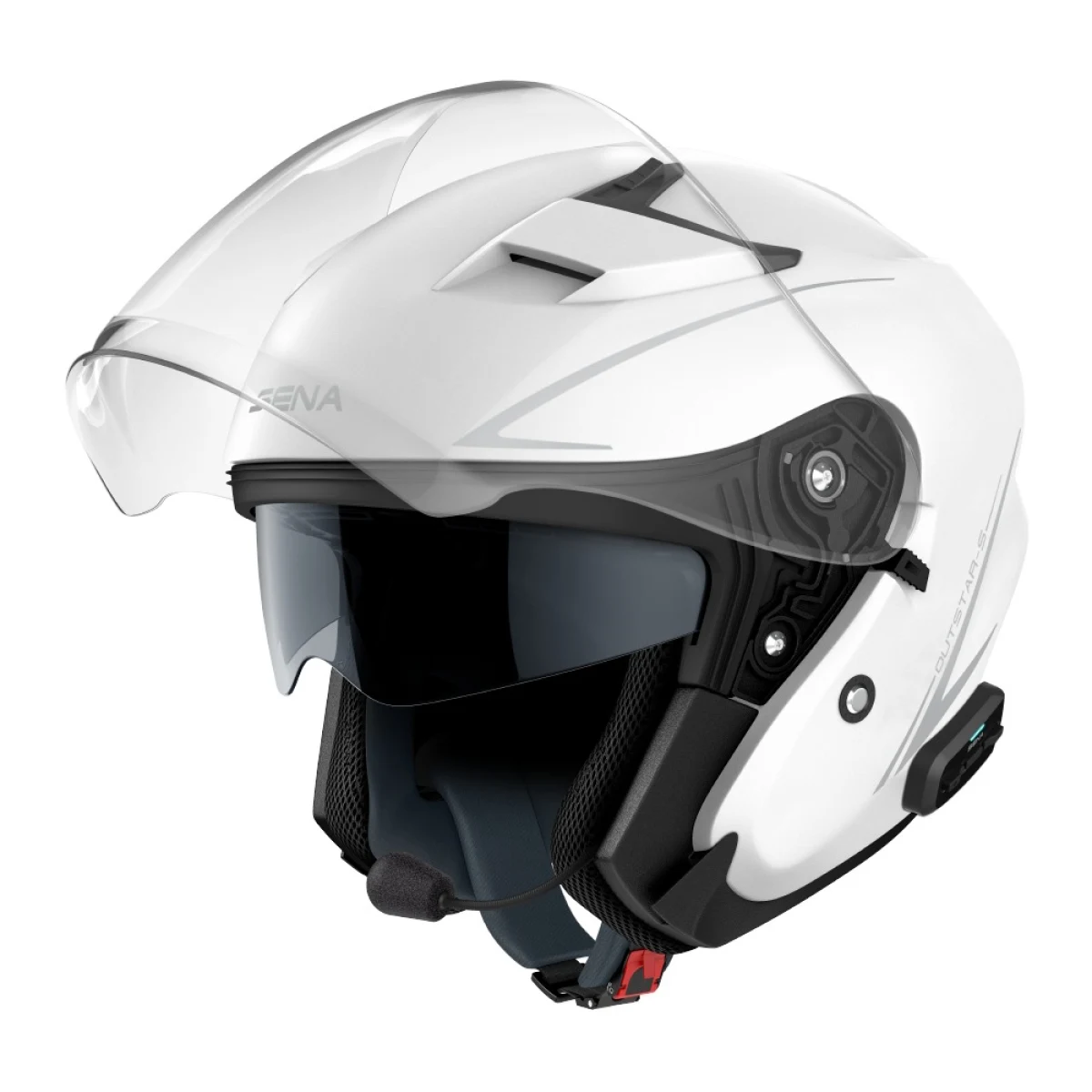 Sena Outstar S lesklá bílá XL (63-64) · záber 1