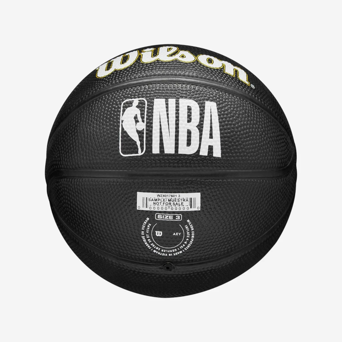 WILSON WILSON NBA Lakers basketbalová lopta veľ. 3 čierna bez · záber 2