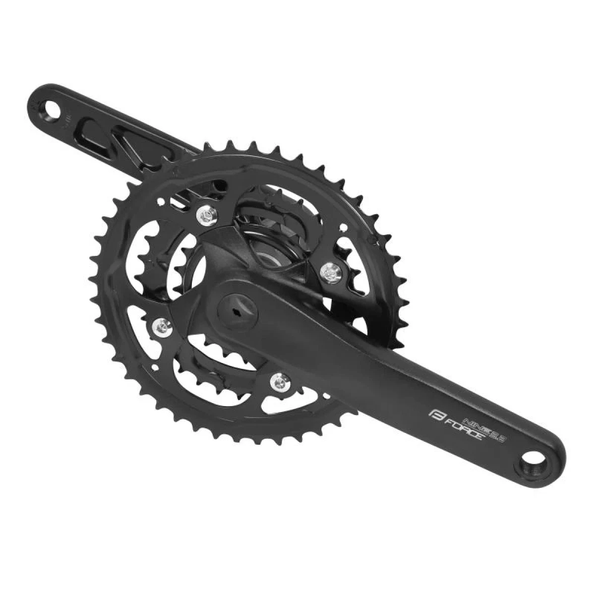Force Kliky NINE3.2 Al 44/32/22z 175mm,černé · záber 1