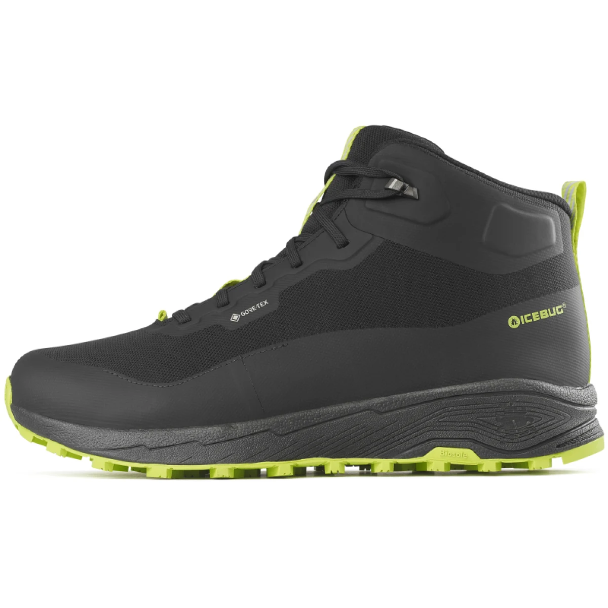 Pánské kotníkové zimní boty ICEBUG Haze M Mid Biosole GTX black poison · záber 2