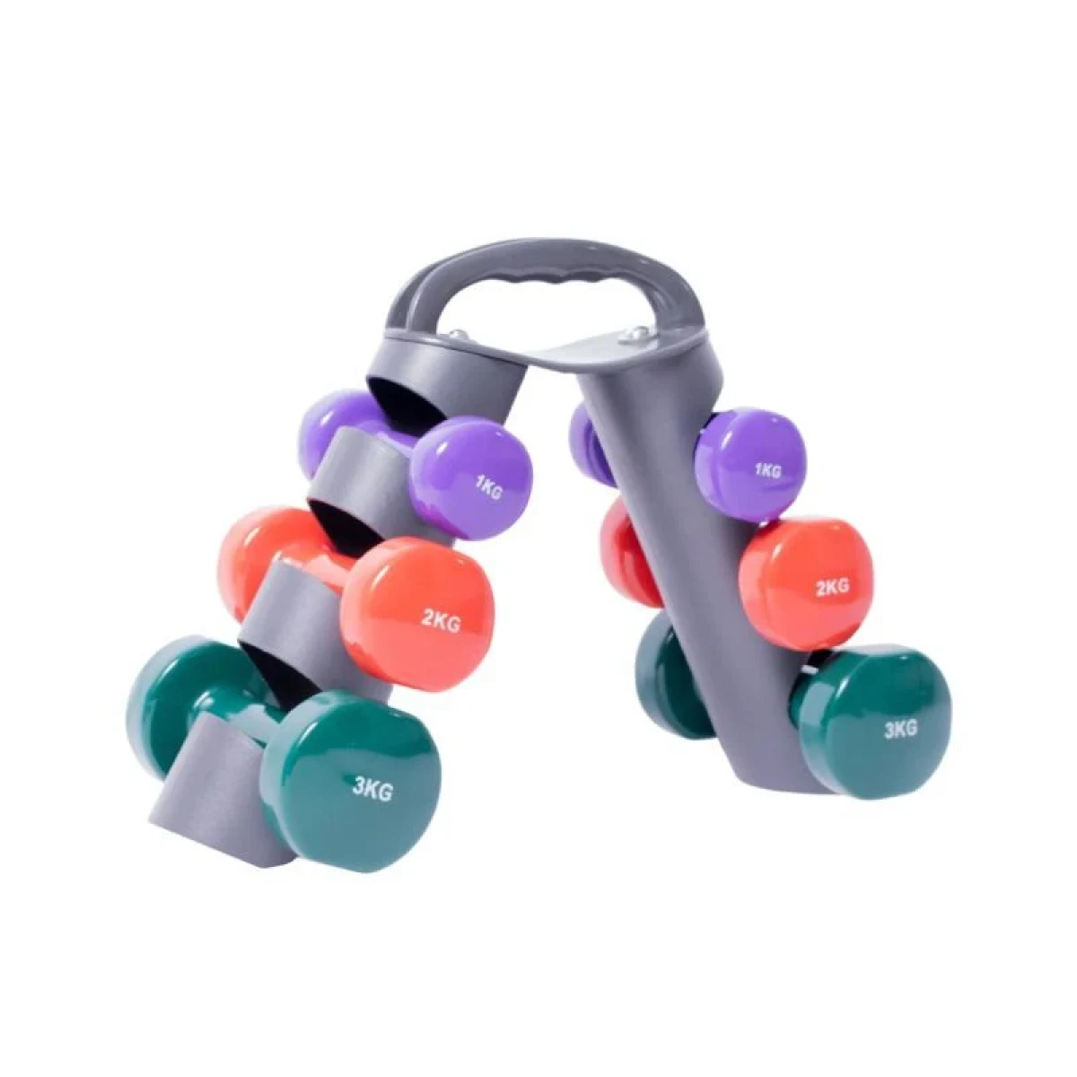Aga Stojan s aerobic činkami 12kg (VÝPRODEJ) · záber 1