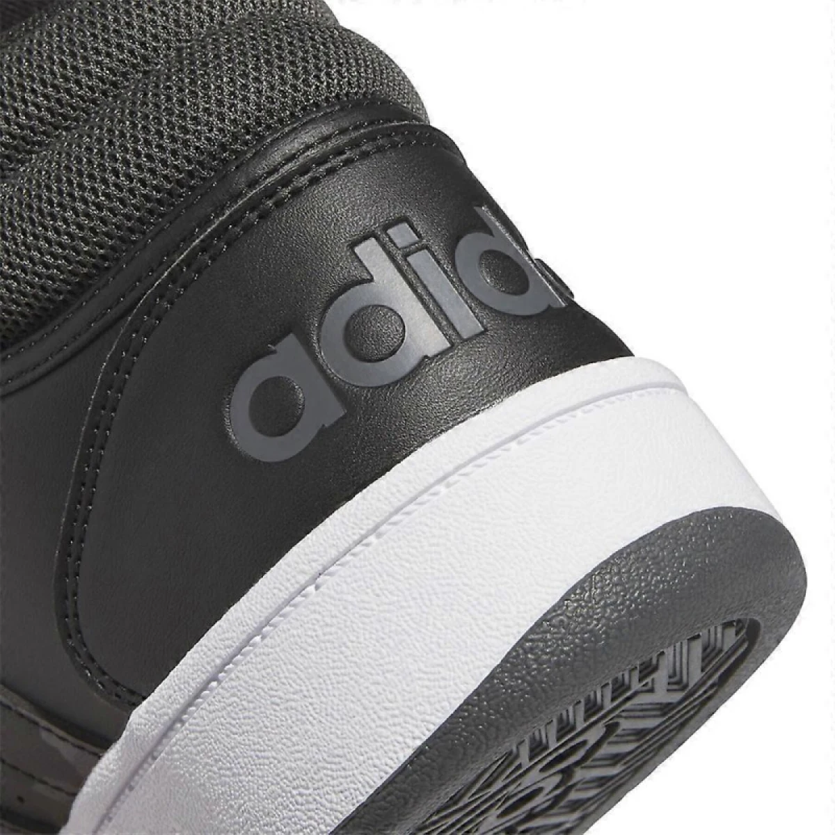 Pánské kotníkové zimní boty ADIDAS Hoops 3.0 Mid WTR core black grey six cloud white · záber 5