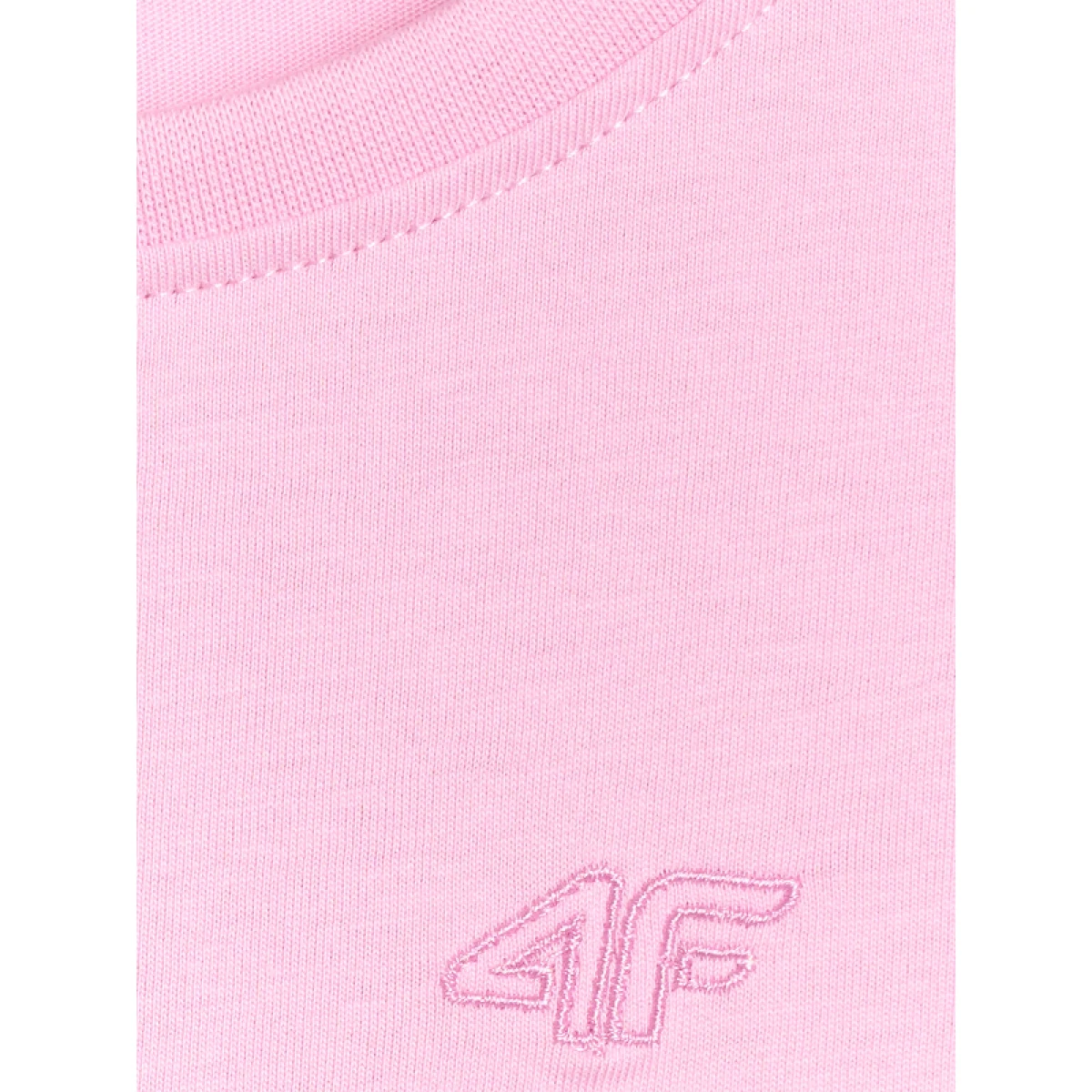 Dívčí tričko s krátkým rukávem 4F JUNIOR TSHIRT F3003-56S-LIGHT PINK · záber 5