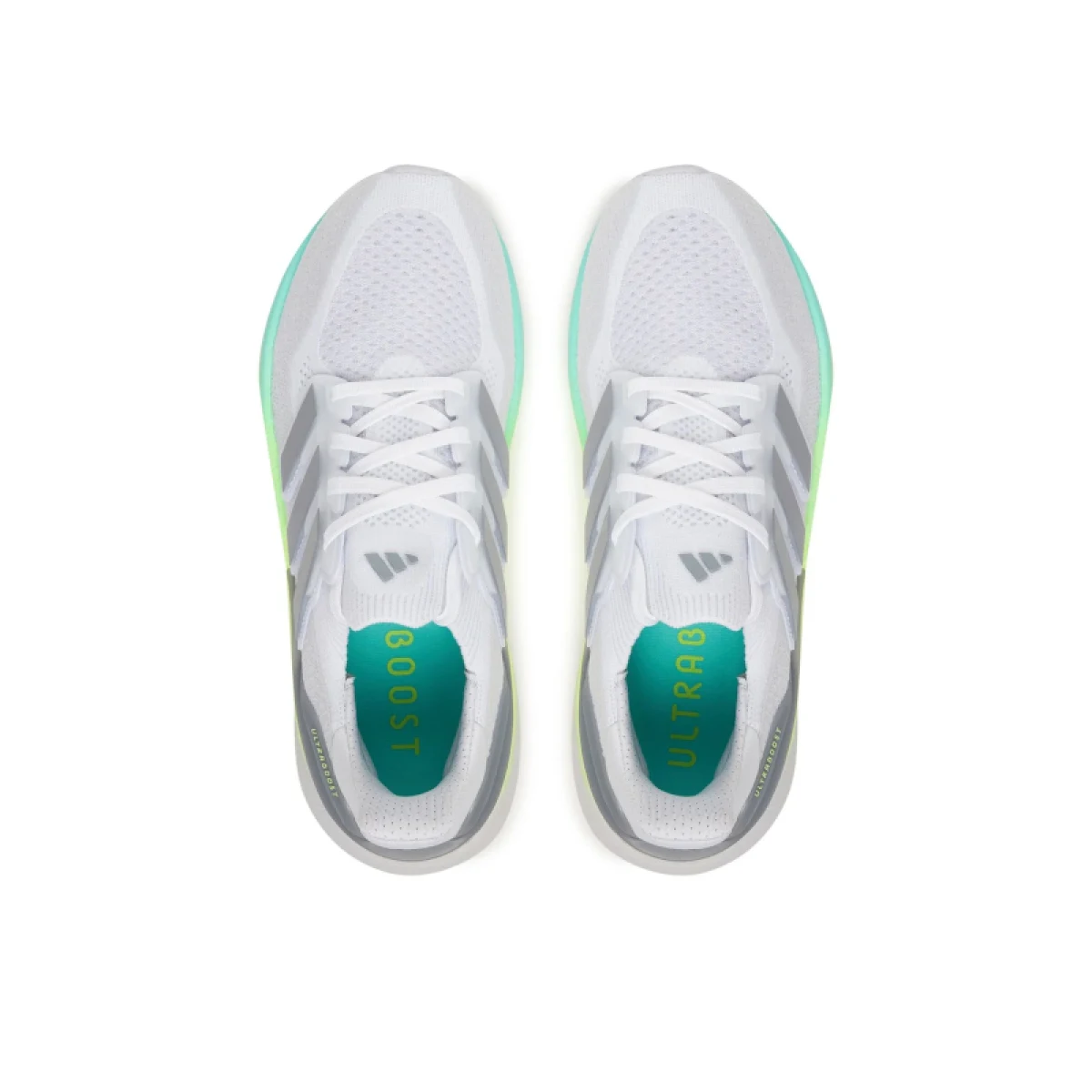 Pánska bežecká obuv ADIDAS Ultraboost 5 M cloud white halo silver flash aqua · záber 3