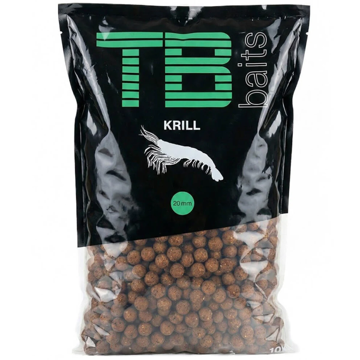 TB Baits Krill, 10 kg priemer 20 mm · záber 1