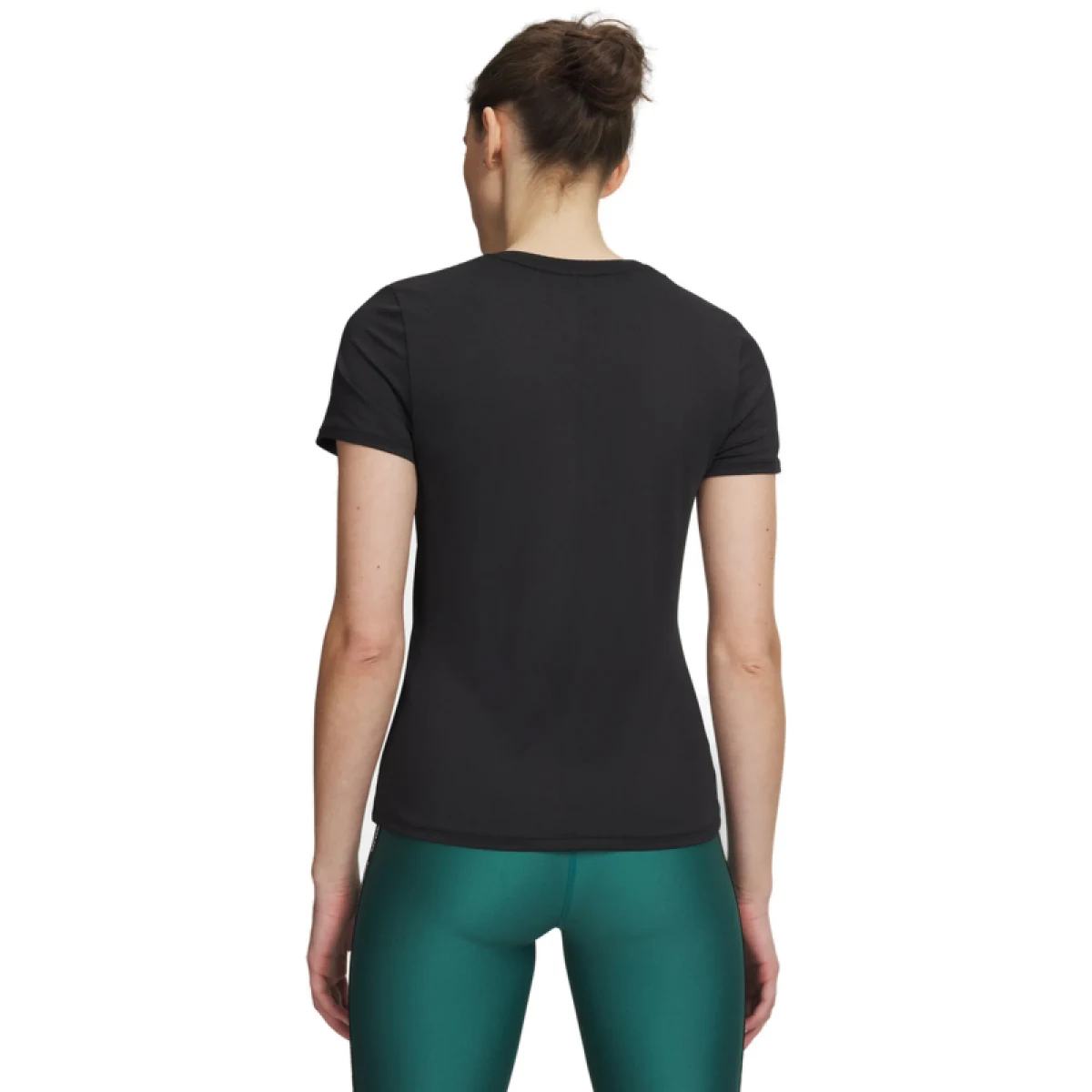 Dámske tréningové tričko s krátkym rukávom UNDER ARMOUR Tech Mesh SS-BLK · záber 3