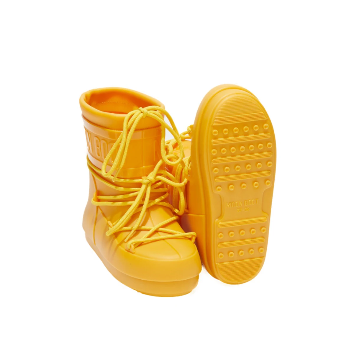 Dámské gumáky MOON BOOT RAIN BOOTS LOW, 002 yellow · záber 2