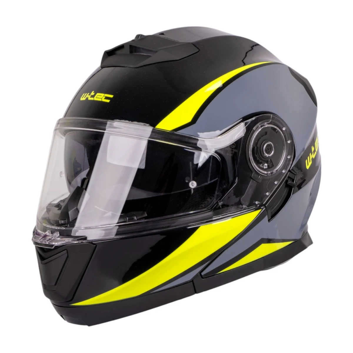 W-TEC Banelmeda šedo-čierno-fluo žltá - M (57-58) · záber 1