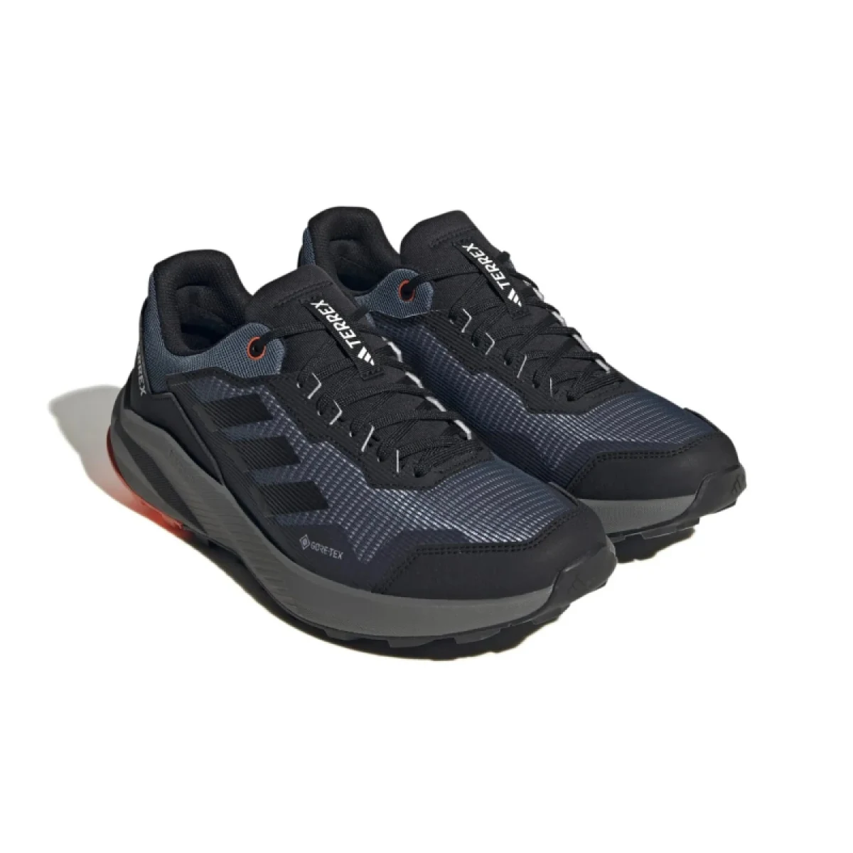 Pánská běžecká trailová obuv ADIDAS Terrex Trailrider GTX wonder steel core black impact orange · záber 2
