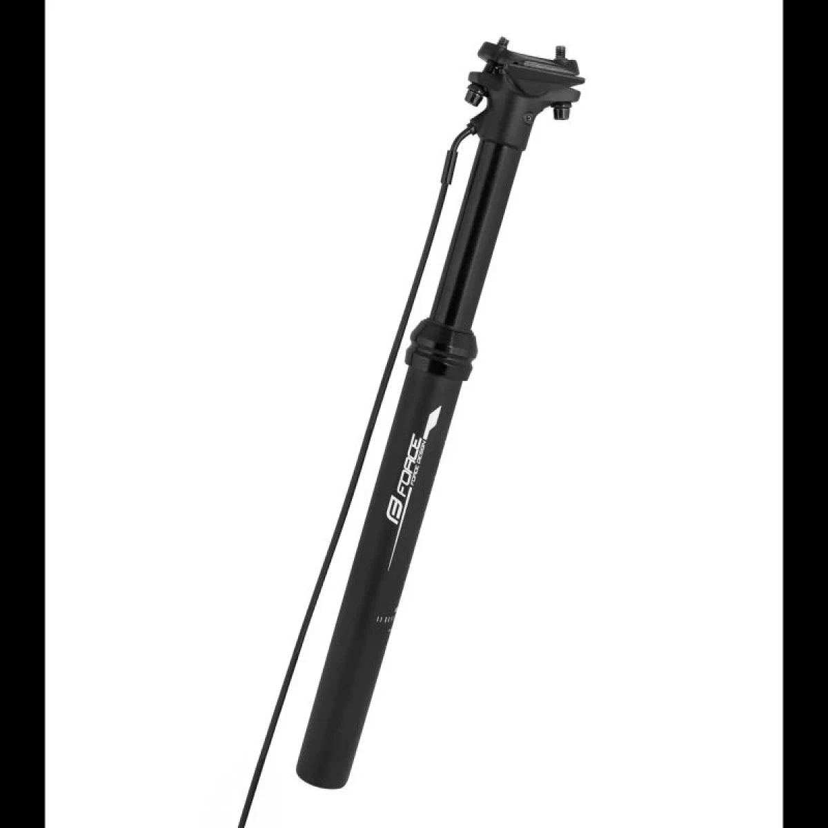 Force Sedlovka DROPPER 30.9/440mm teleskopická,mat.čer · záber 1