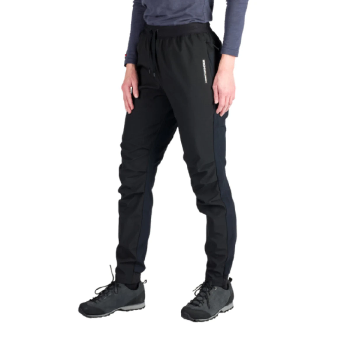 Dámske turistické zateplené nohavice NORTHFINDER RACHELLE-270blackblack · záber 1
