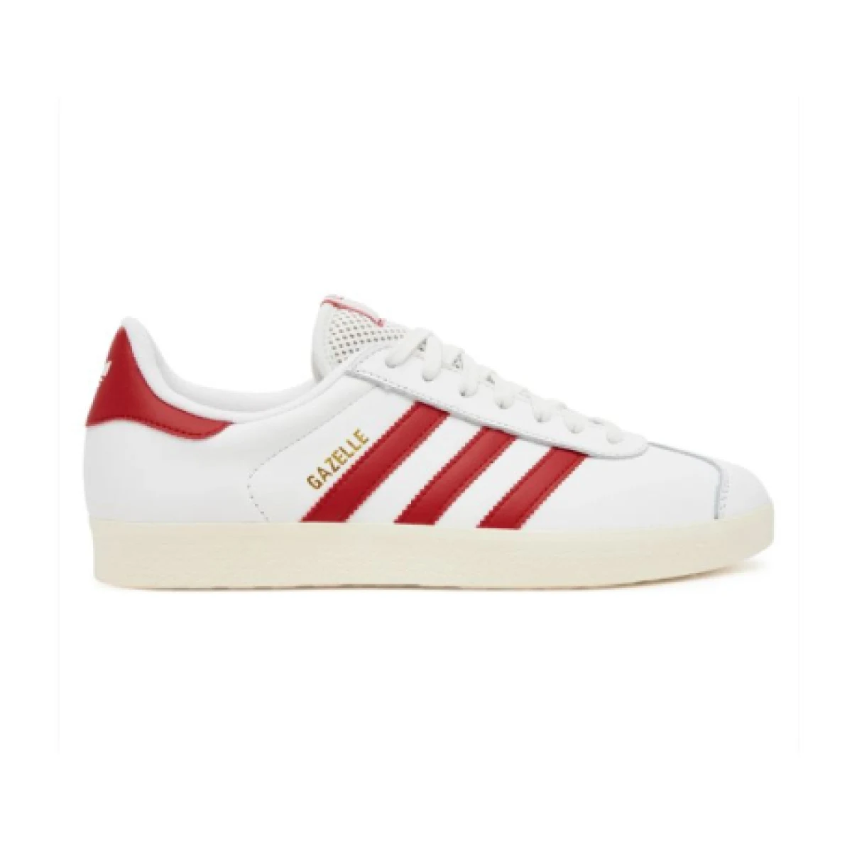 Vycházková obuv ADIDAS ORIGINALS Gazelle core white better scarlet cream white · záber 1