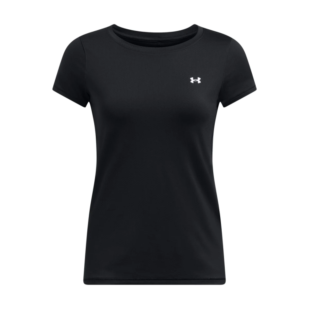 Dámské tréninkové tričko s krátkým rukávem UNDER ARMOUR Tech Mesh SS-BLK · záber 3