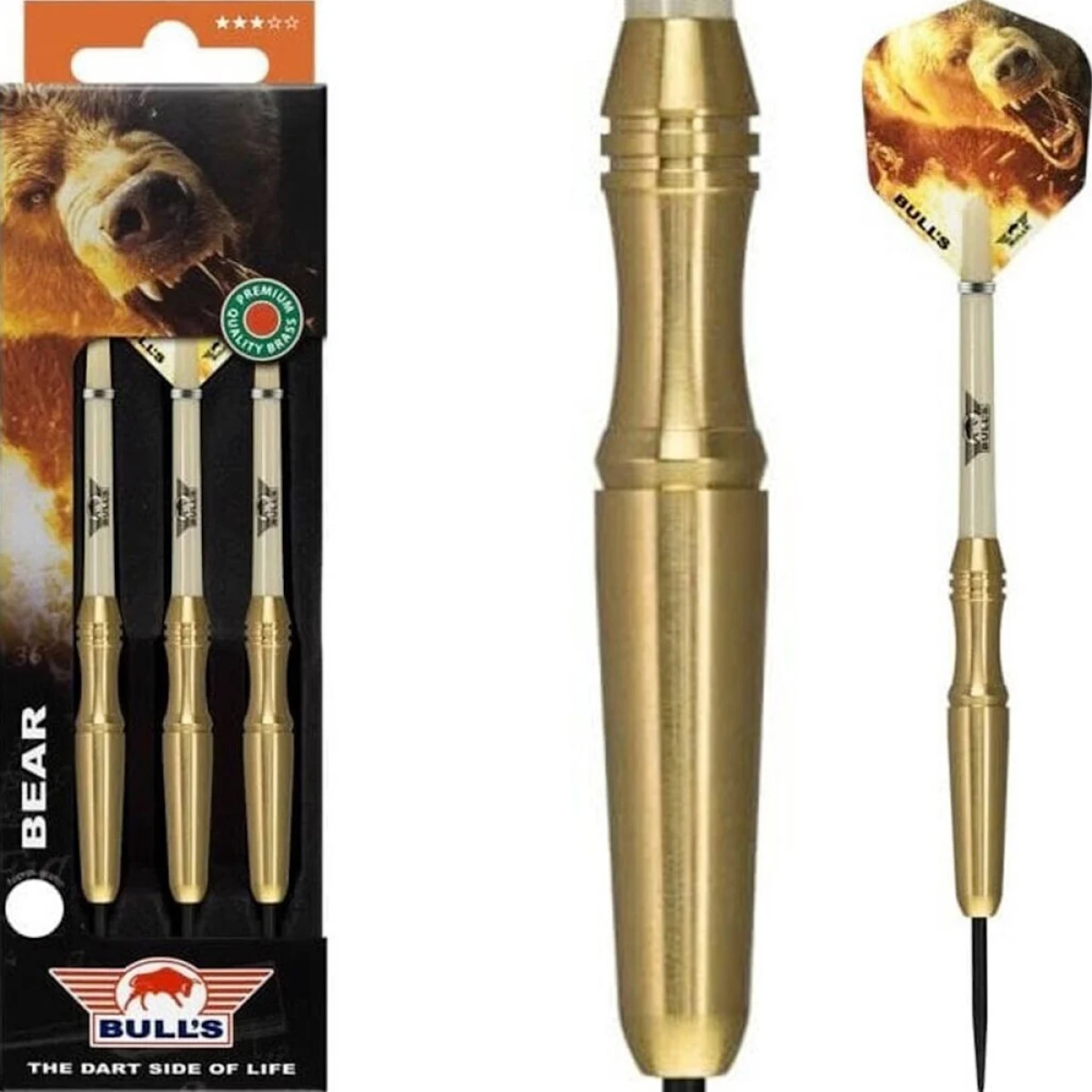 Bull's Bear Brass Steel hladká mosadz - 20 g · záber 5
