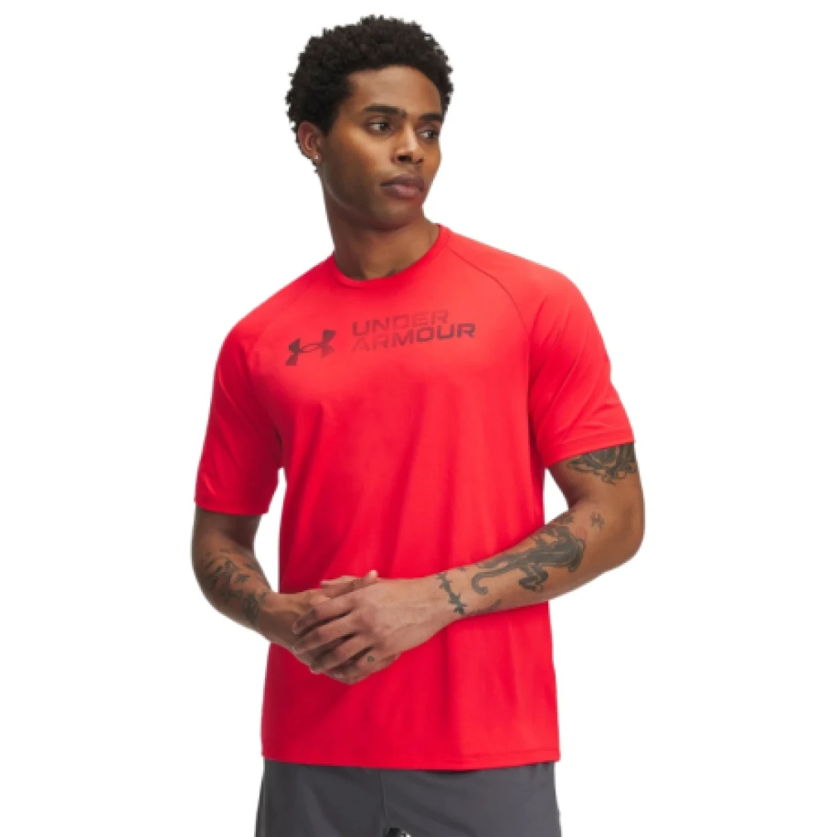 Pánske tréningové tričko s krátkym rukávom UNDER ARMOUR UA Tech Reflective SS · záber 1