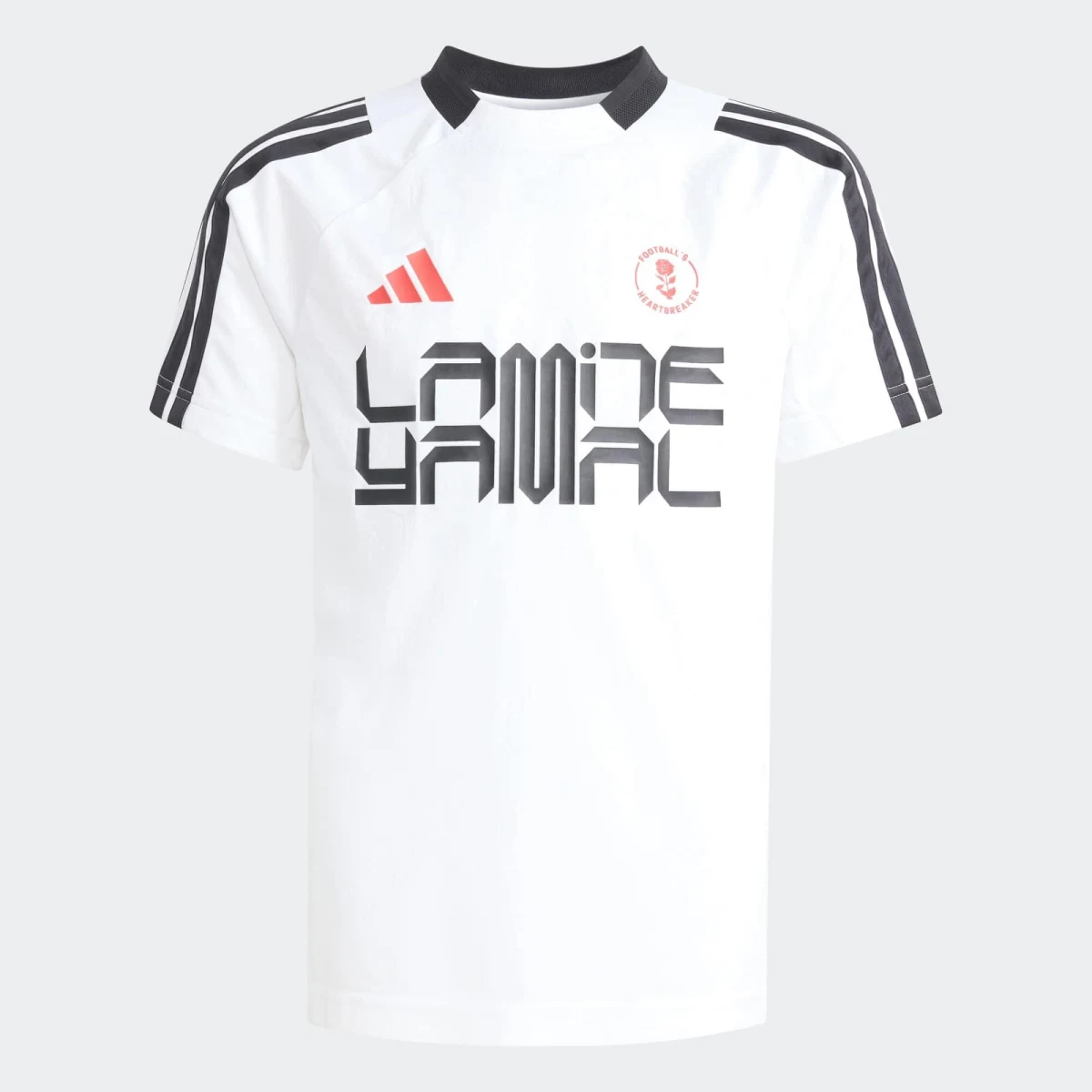 ADIDAS ADIDAS Lamine Yamal 26 detský tréningový dres biely 13-14 r · záber 1