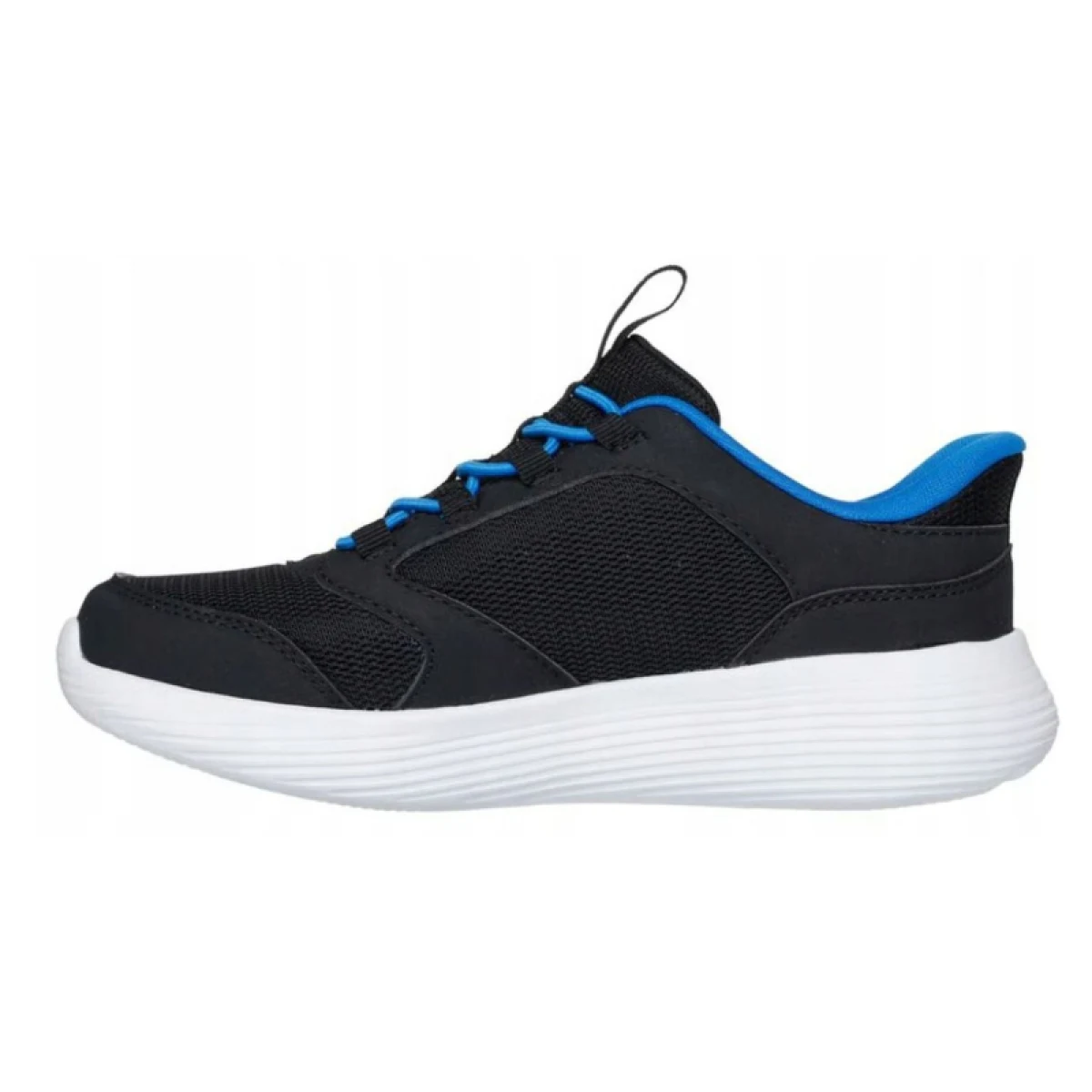 Chlapčenská rekreačná obuv SKECHERS Go Run 400 V2 Slip-Ins K black royal · záber 3