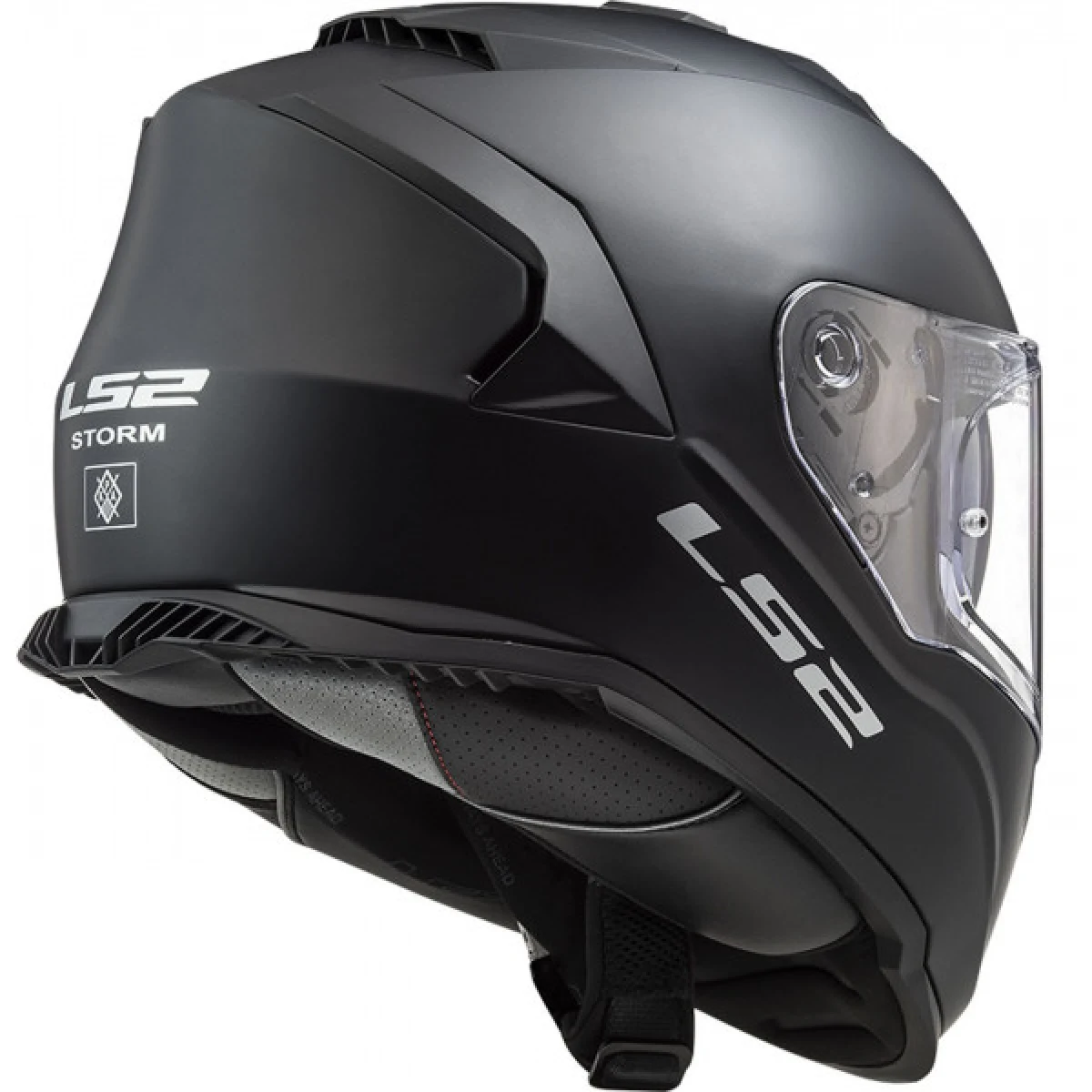 LS2 FF800 Storm II Solid Matt Black 3XL (65-66) · záber 2