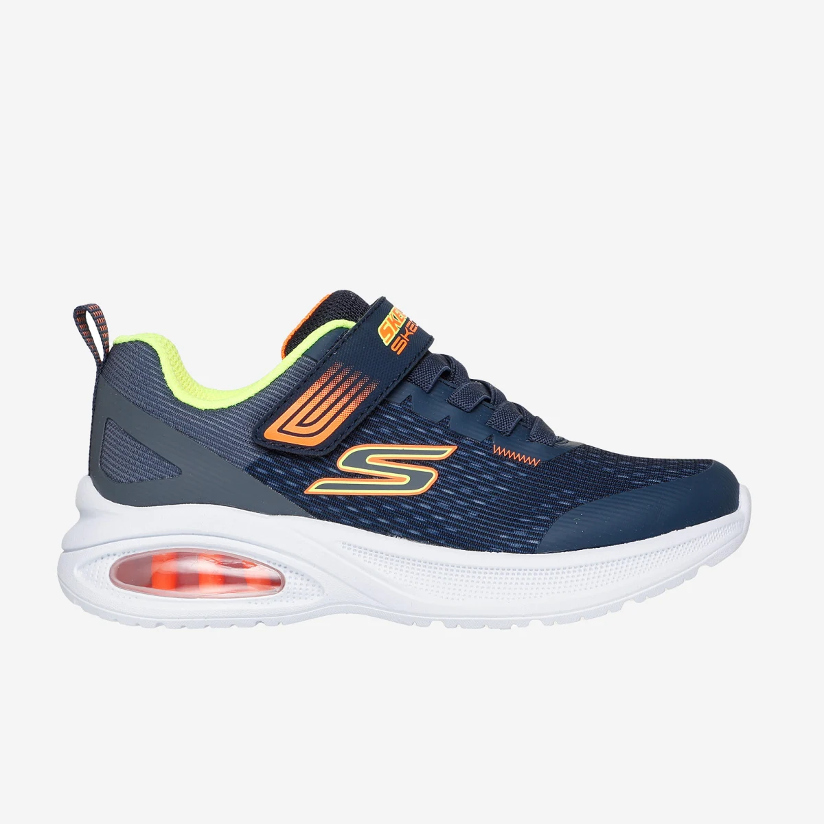 SKECHERS SKECHERS Microspec detská obuv 28-34 čierno-oranžová 31 · záber 1