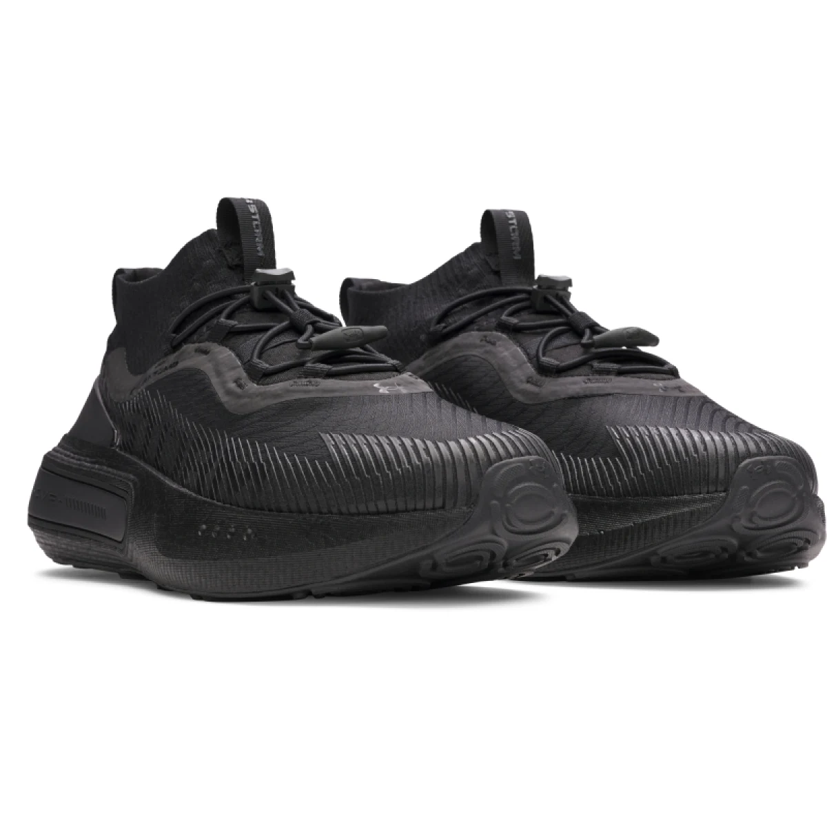 Pánska bežecká obuv UNDER ARMOUR UA U Phantom 4 Storm M black black ultimate black · záber 3