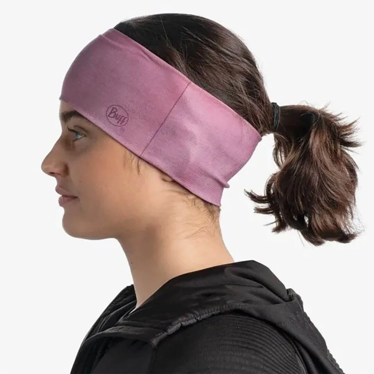 Čelenka BUFF COOLNET UV WIDE HEADBAND TULIPPINK-VEIN · záber 3