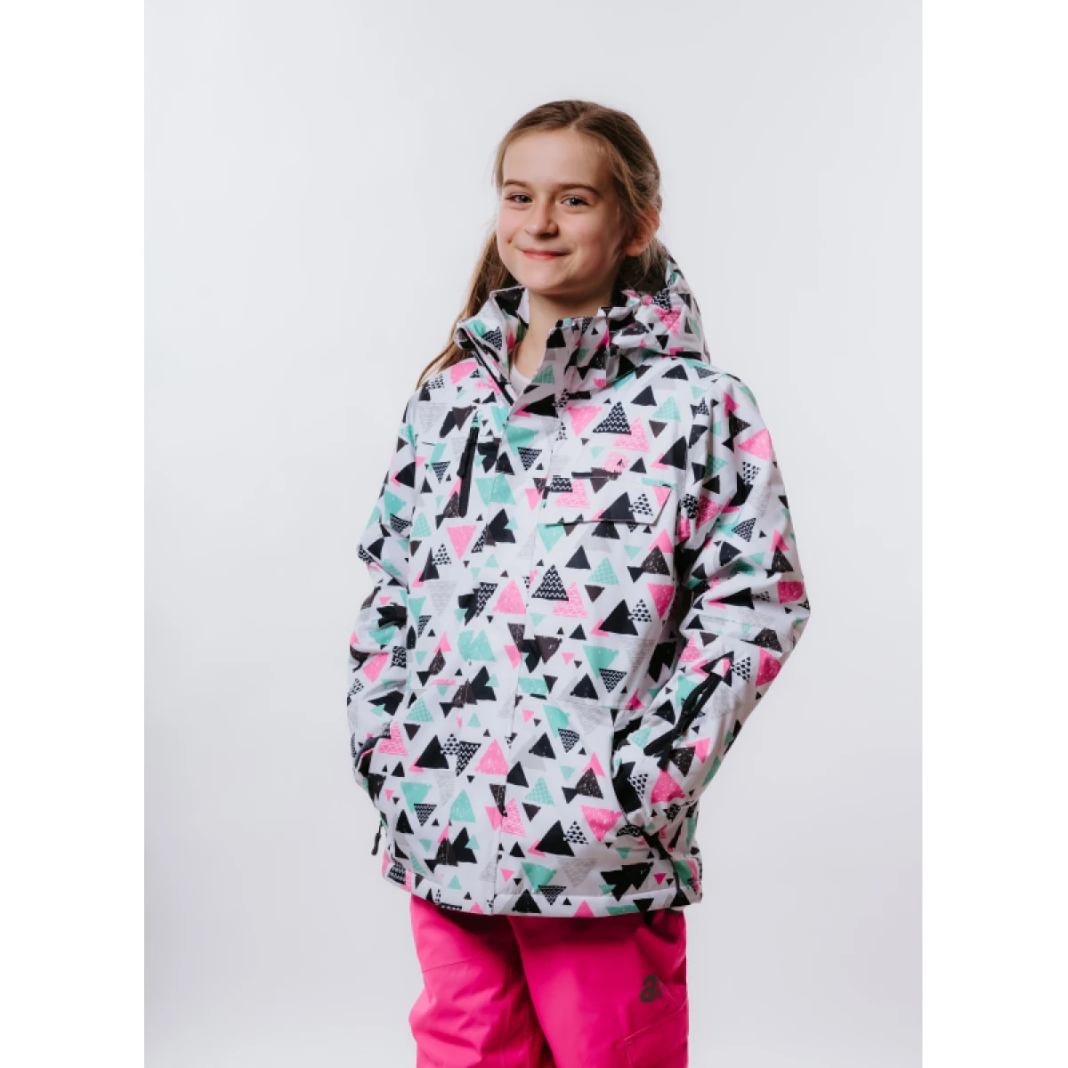 Dievčenská lyžiarska bunda AUTHORITY KIDS SJ-KIDDA · záber 2