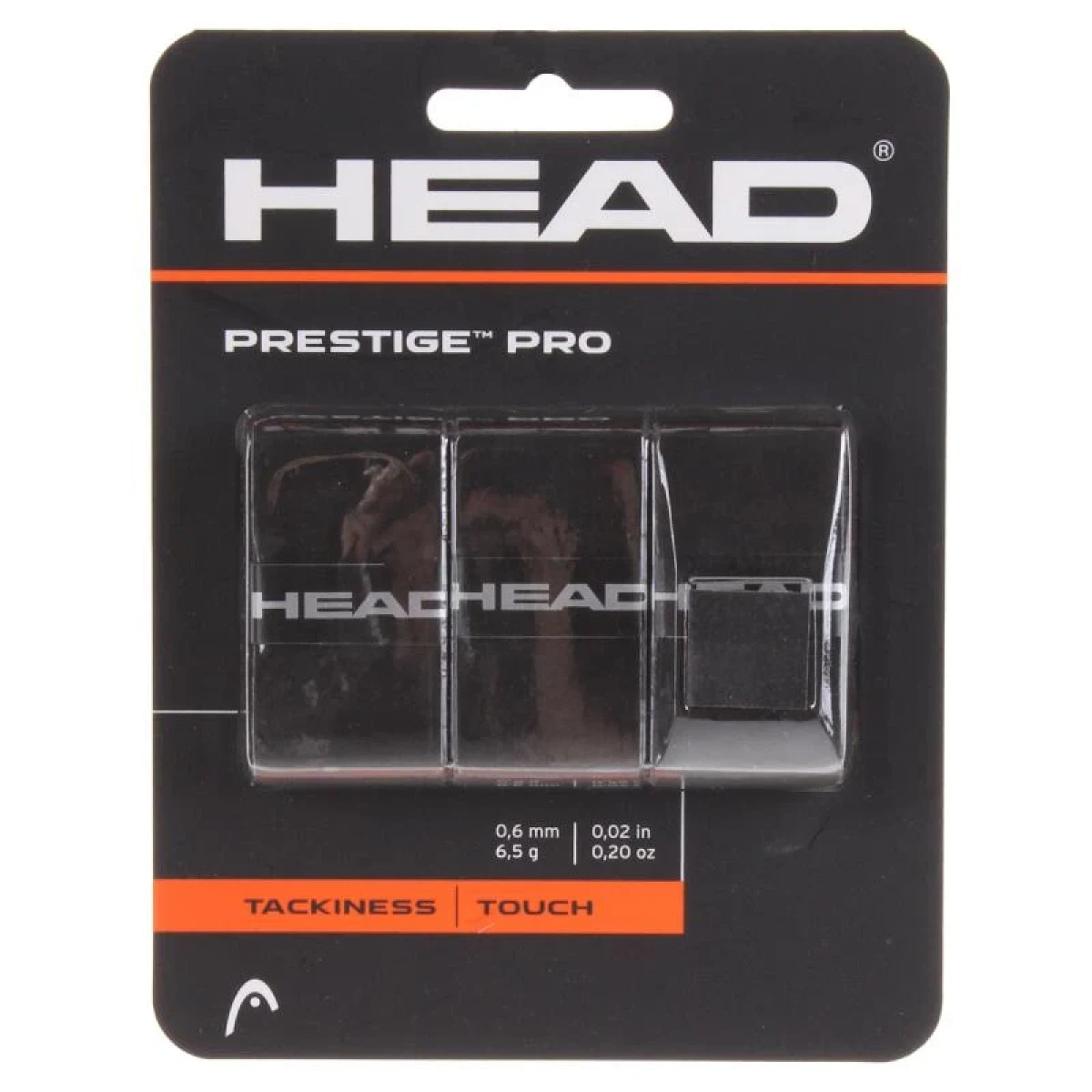 Head Prestige Pro 3 overgrip omotávka tl. 0,6 mm černá · záber 1