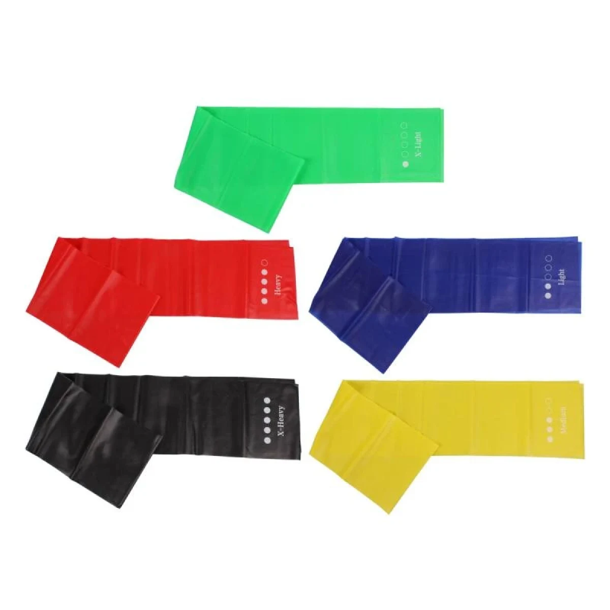 Merco Yoga Stretch Mix 1500 sada posilovacích gum 5 ks mix barev · záber 1