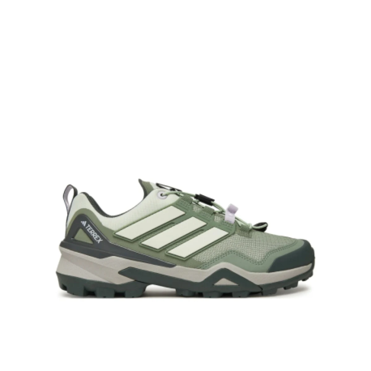 Dámska nízka turistická obuv ADIDAS Terrex Skychaser W linen green off white silver dawn · záber 1