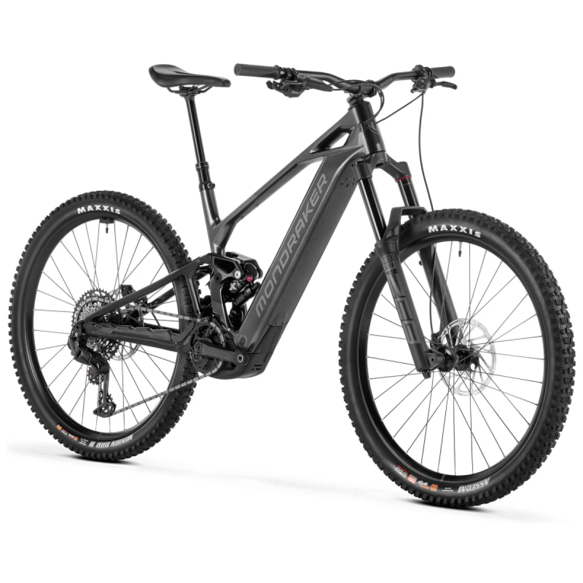 Horské elektrokolo MONDRAKER Crafty Carbon S, vortex grey · záber 2