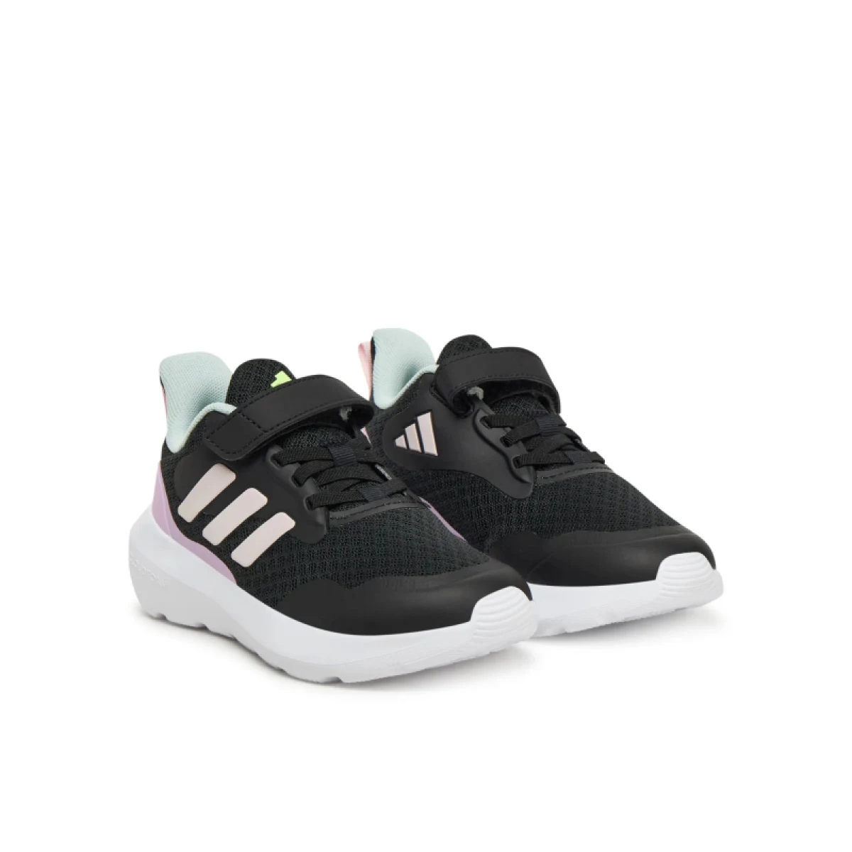 Dívčí sportovní obuv (tréninková) ADIDAS FortaRun 3.0 K core black clear pink bliss lilac · záber 2