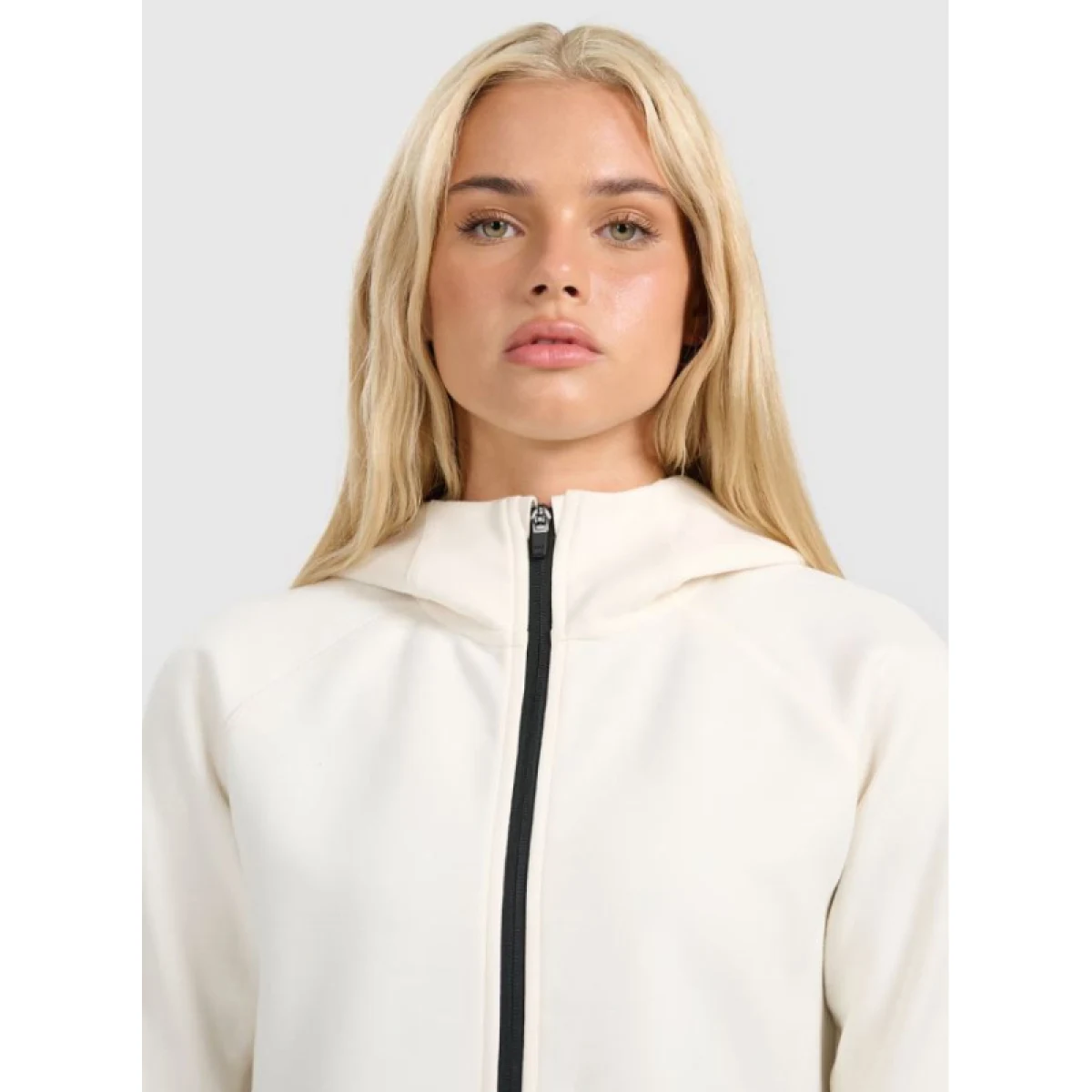 Dámská mikina se zipem 4F SWEATSHIRT F2260-WAW25TSWSF2260-11S-OFF WHITE · záber 2