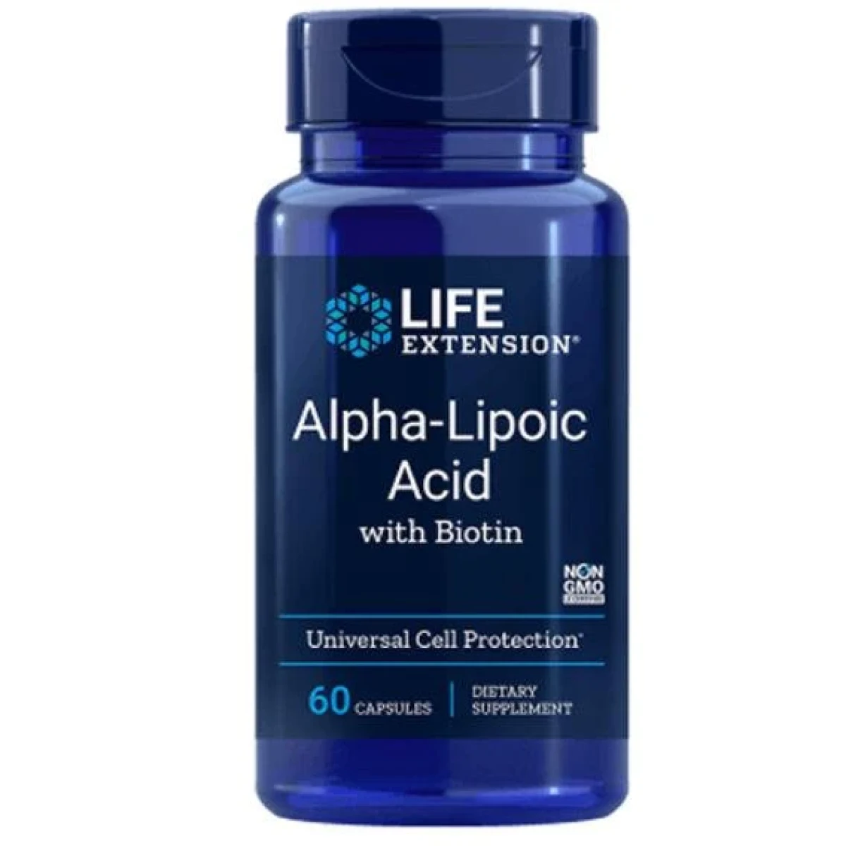 Life Extension Alpha-Lipoic Acid with Biotin 60 kapslí · záber 1