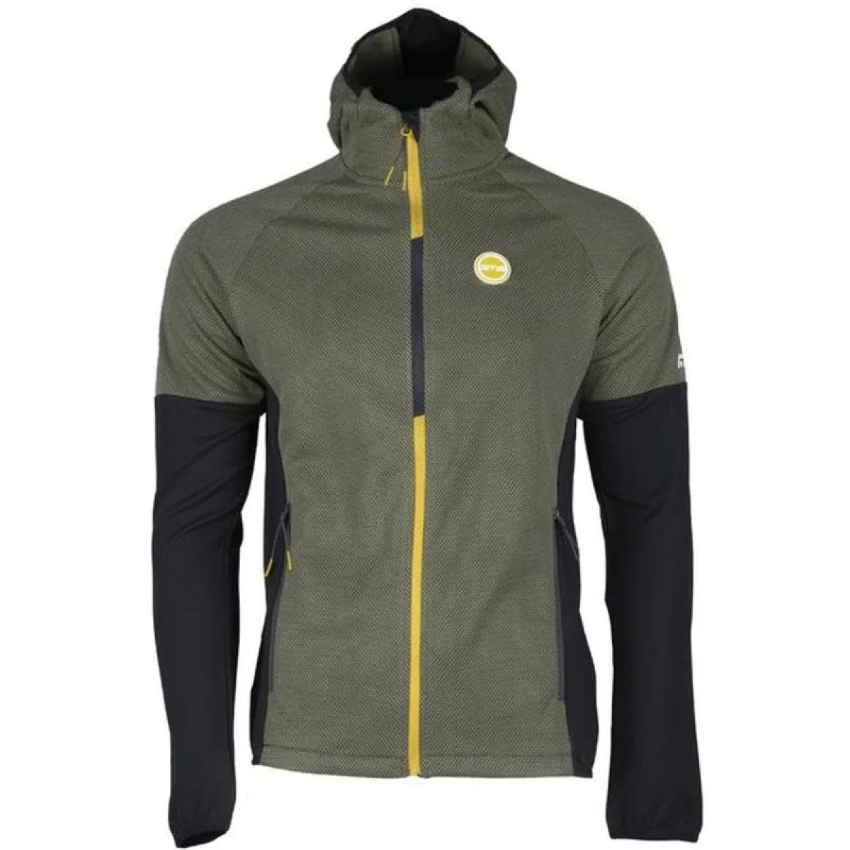GTS301842M pánská fleecová mikina, Khaki - Velikost: M | Barva: Olivová · záber 1