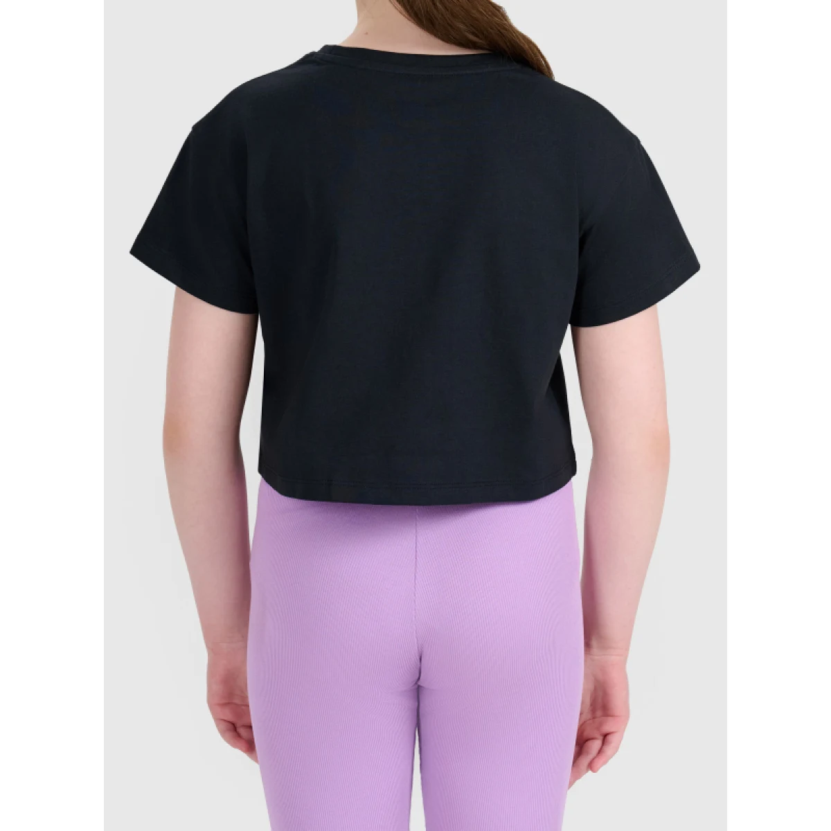 Dievčenské tričko s krátkym rukávom 4F JUNIOR TSHIRT F2941-20S-DEEP BLACK · záber 3