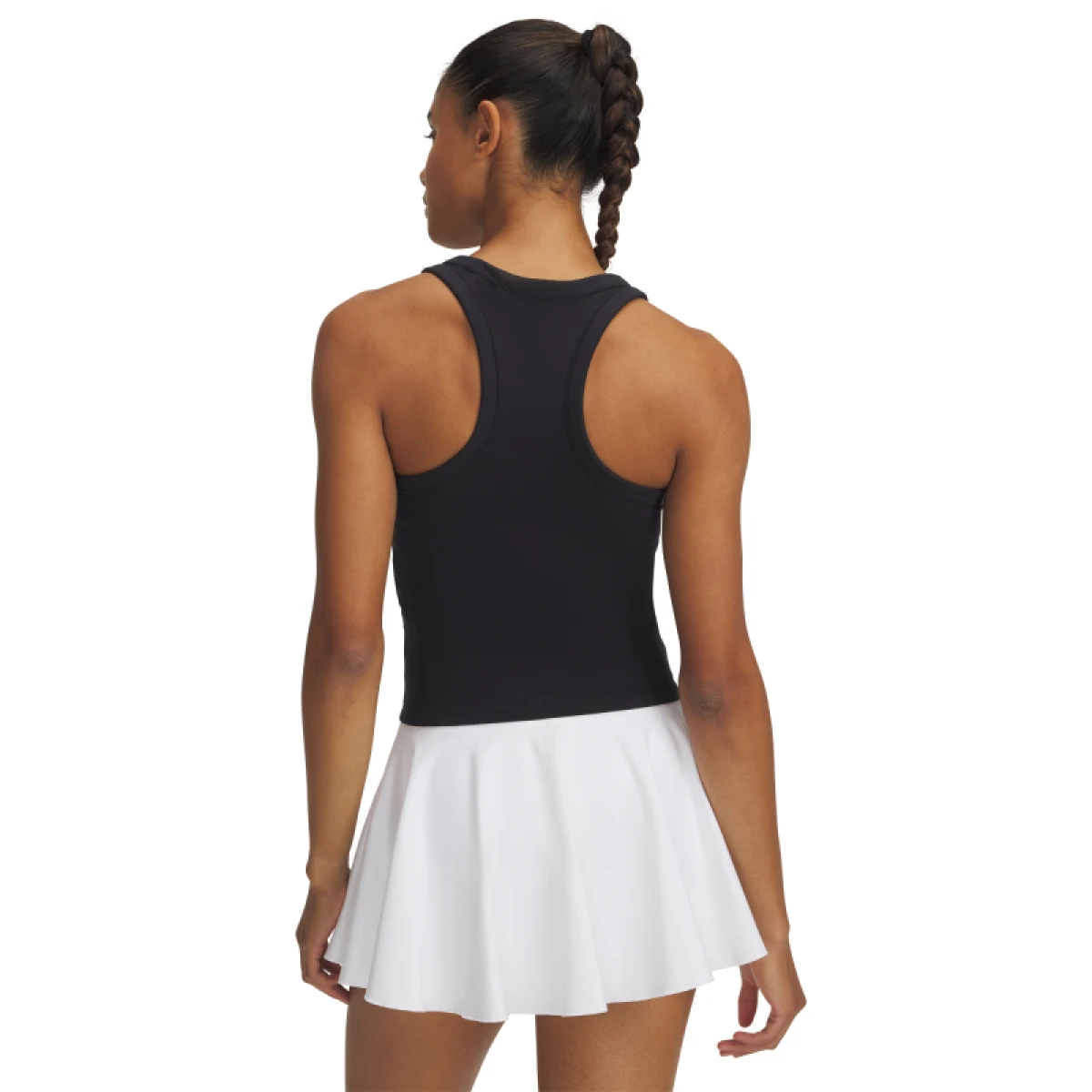 Dámské tréninkové tílko UNDER ARMOUR Motion High Neck Tank-BLK · záber 3
