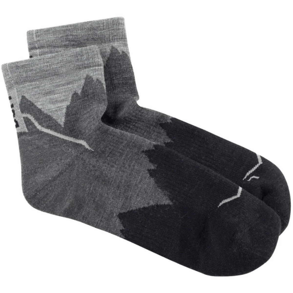Turistické ponožky BUFF MERINO LIGHTWEIGHT QUARTER SOCK LWQ3 BLACK · záber 3