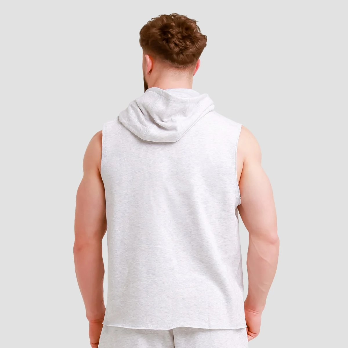 GymBeam Men‘s Unity Vest Grey - Barva: Sivá | Hmotnost: 0,44 kg · záber 3