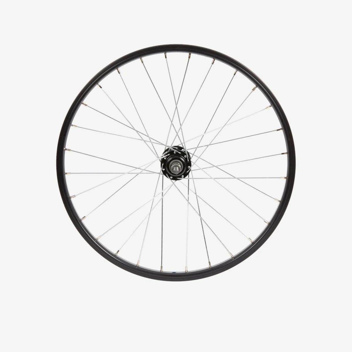 BTWIN Predné koleso na detský 20-palcový bicykel čierne bez · záber 1