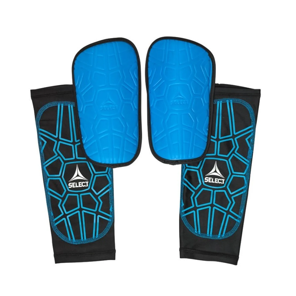 Chrániče holene SELECT Shin guards Super Safe modro-čierna · záber 1