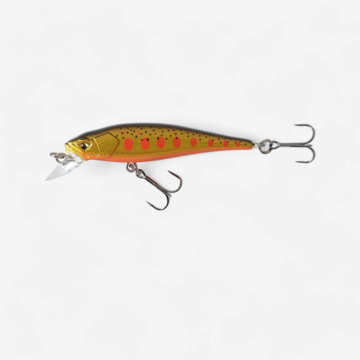 CAPERLAN Wobler Jerkbait Minnow WXM MNW 50 SP Yamame Orange bez · záber 1
