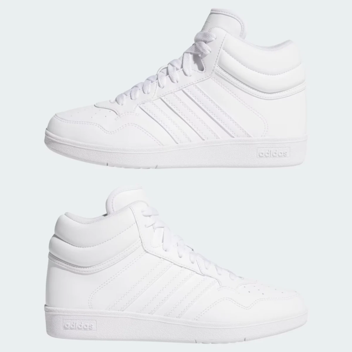 Dámska rekreačná obuv ADIDAS Hoops 4.0 Mid W cloud white cloud white core black · záber 5